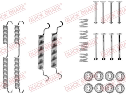 Accessory Kit, brake shoes